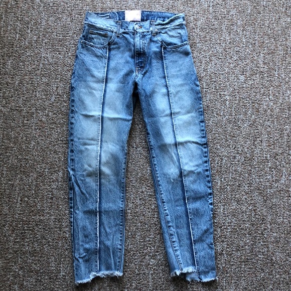 REVICE Denim Ziggy Crops / Blurred Lines - Picture 3 of 8